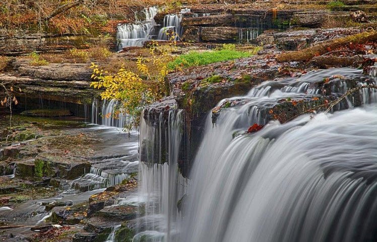 Old Stone Fort State Archaeological Park, Tennessee, USA